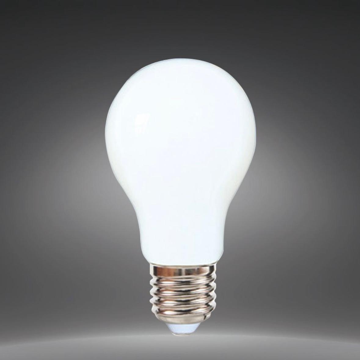5PZ Lampadina LED E27 A60 8W, 600LM, Luce Calda 2700K / Naturale 4000K / Fredda 6500K, Lampadina Opaca a Basso Consumo, Non Dimmerabile, per Casa e Ufficio, Serie A60-B8