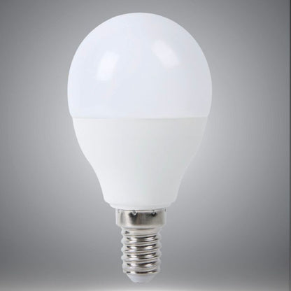 6 Pezzi Lampadine LED E14 G45 8W, 700LM, Luce Calda 3000K / Naturale 4000K / Fredda 6500K, Mini Globo Opaco, Basso Consumo, per Lampadari e Abat Jour, Serie G45-08