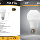Lampadine LED E27 A60 10W 6 Pezzi, 900LM, Luce Calda 3000K / Naturale 4000K / Fredda 6500K, Lampadina Globo Opaca, Basso Consumo, Non Dimmerabili, Serie A60-09