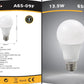 Lampadine LED E27 A65 13.5W 6 Pezzi, 1350LM, Luce Calda 3000K / Naturale 4000K / Fredda 6500K, Lampadina LED Grande Formato, Basso Consumo, Non Dimmerabile, Serie A65-09