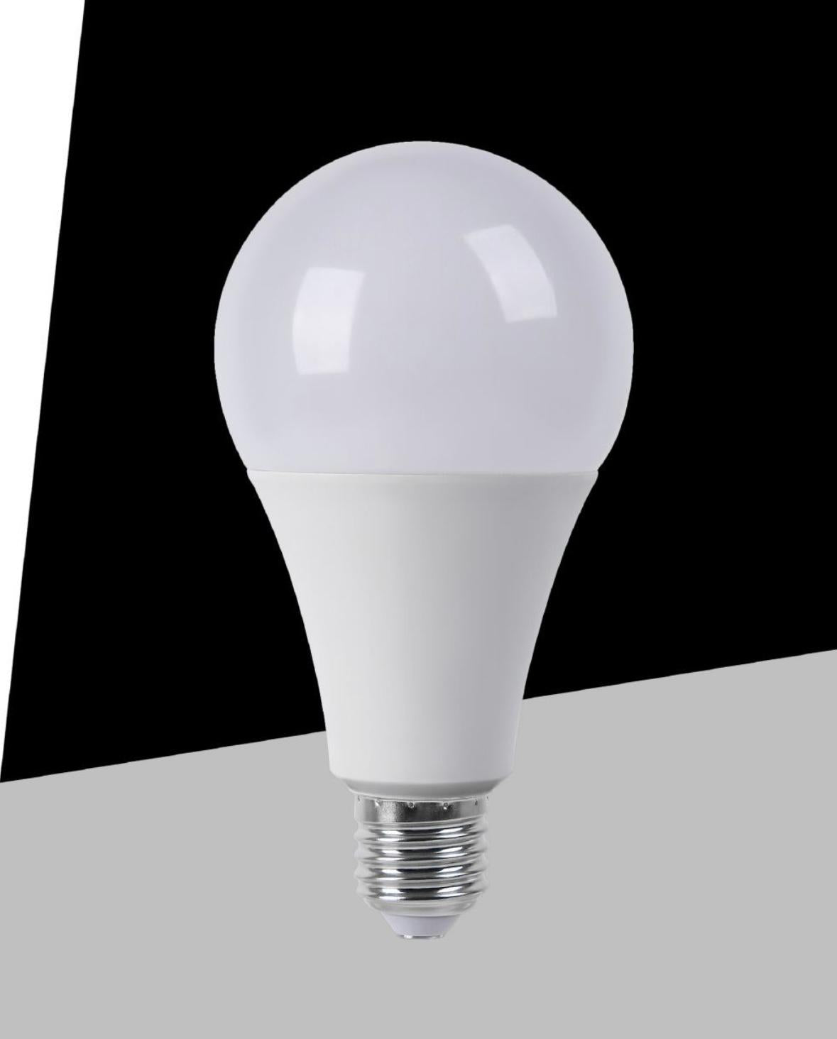 Lampadine LED E27 A80 20W 6 Pezzi, 2050LM, Luce Calda 3000K / Naturale 4000K / Fredda 6500K, Grande Formato A80, Accensione Istantanea, Non Dimmerabile, Serie A80-20W