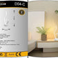 Lampada da Tavolo LED Design Moderno 9W, Luce 3000K/4000K/6500K, DC12V, Lampada Decorativa per Camera da Letto, Soggiorno, Comodino- D04