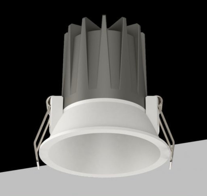 Faretto LED da Incasso COB 5W CCT, Selezione Luce 2700K/4000K/6000K, CRI≥90, Fascio 26°, Foro Ø55 mm, Mini Downlight Rotondo per Controsoffitti, Driver EAGLERISE, LED SAN’AN, TSD011-55-3C