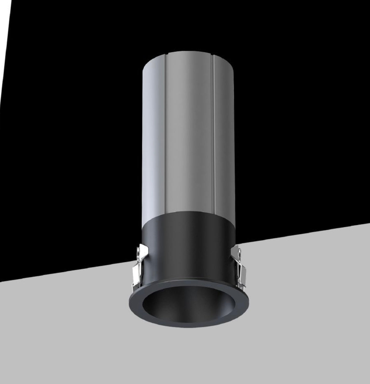 Mini Faretto LED da Incasso COB 3W Nero, Foro Ø20 mm, CRI≥90, Fascio 24°, Spot LED da Incasso per Vetrine, Mobili, Mensole, Scale e Controsoffitti, Luce 3000K/4000K/6000K,Modelli R20-N