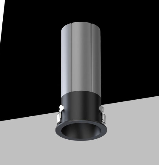 Mini Faretto LED da Incasso COB 3W Nero, Foro Ø20 mm, CRI≥90, Fascio 24°, Spot LED da Incasso per Vetrine, Mobili, Mensole, Scale e Controsoffitti, Luce 3000K/4000K/6000K,Modelli R20-N