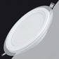 Faretto LED da Incasso Rotondo 18W 1800LM, 3 Colori Selezionabili 3000K 4000K 6500K, Pannello LED Ø200mm, Foro Ø165mm, Fascio 120°, CRI≥80, 1 Pezzo, P-165E-T3C