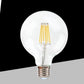 Lampadine LED E27 G95 15W, Confezione da 5 Pezzi, 1870LM, Luce 3000K/4000K/6500K, Globo Grande in Vetro Trasparente Ø95mm, Illuminazione a 360°, Basso Consumo Energetico, Modello G95-15W