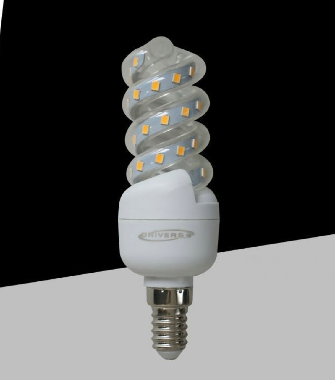 Lampadine LED E14 6W, Confezione da 10 Pezzi, 540LM, 3000K/4000K/6500K, Lampadina a Spirale LED, Luce Calda/Naturale/Fredda, CRI>80, 360°, Risparmio Energetico, Modello E14-S-6W