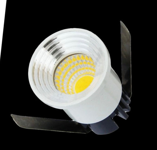 5 Pezzi Mini Faretto LED da Incasso 3W CCT Switch 3000K/4000K/6500K, Foro Ø35 mm, 300 lm, CRI≥80, Fascio 30°, Faretto Rotondo da Soffitto in Alluminio per Cartongesso, Bianco/Argento, P29