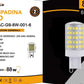 Lampadine LED G9 8W 880LM 10 Pezzi 220-240V G9-8W-001