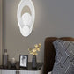 TEKHOME Applique da Parete LED 9W CCT 3000K-6500K Bianca, Lampada da Muro Moderna Dimmerabile, Design Decorativo Interno E25-3C