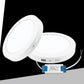 Pannello LED Rotondo da Soffitto 18W 1800LM, 3 Temperature Colore Selezionabili 3000K 4000K 6500K, Plafoniera LED Ø225mm, Altezza 35mm, Fascio 120°, CRI≥80, IP20, 1 Pezzo, P-225B-T3C