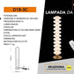Lampada da Terra LED 43W, 3440 Lumen, 3 Colori Selezionabile, Design Moderno, Telecomando Incluso, Illuminazione 360°, Lampada da Pavimento per Soggiorno e Camera D18-3C