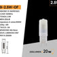 Lampadine LED G9 2.5W 200LM 10 Pezzi 220-240V G9-2.5W-O
