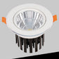Faretto LED da Incasso 7W, 630LM, CCT 3 Colori 3000K 4000K 6500K, Faretto per Cartongesso e Controsoffitto, Foro Ø75 mm, Fascio 24°, CRI ≥80, AC 100-240V, 1 Pezzo, P-75-3C