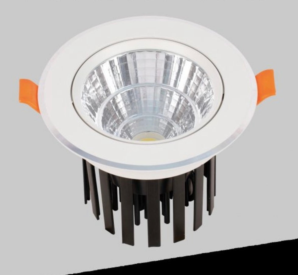 Faretto LED da Incasso 7W, 630LM, CCT 3 Colori 3000K 4000K 6500K, Faretto per Cartongesso e Controsoffitto, Foro Ø75 mm, Fascio 24°, CRI ≥80, AC 100-240V, 1 Pezzo, P-75-3C