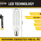 Lampadine LED E27 16W, Confezione da 6 Pezzi, 1440LM, 4000K Luce Naturale, Lampadina LED a Mais, Fascio Luminoso 360°, CRI>80, Basso Consumo Energetico, Non Dimmerabile, Modello 4U-02TN