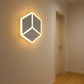 TEKHOME Applique da Parete LED 12W Forma Cubo Geometrico Bianco, Lampada da Muro Moderna 3000K-6500K CCT, Illuminazione Decorativa Interna Camera da Letto e Soggiorno AQ11-3C