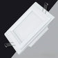 Faretto LED da Incasso Quadrato 6W 500LM, 3 Colori Selezionabili 3000K 4000K 6500K, Pannello LED 100x100mm, Foro 75x75mm, Fascio 120°, CRI≥80, 1 Pezzo, P-75E-Q3C