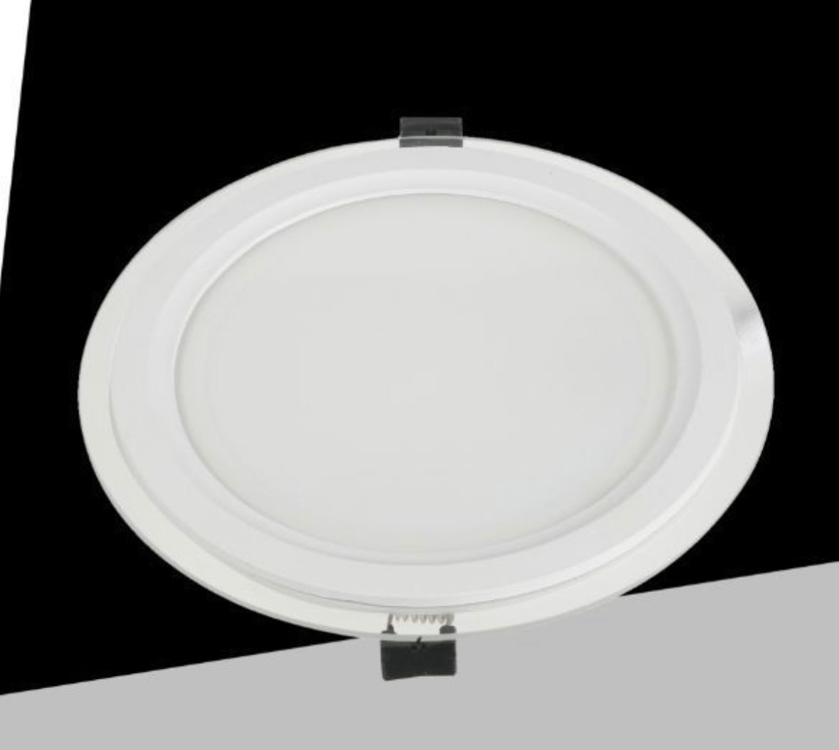 Pannello LED da Incasso Rotondo 24W 2400LM, 3 Temperature Colore Selezionabili 3000K 4000K 6500K, Faretto LED Ø240mm, Foro Ø205mm, Fascio 120°, CRI≥80, IP20, 1 Pezzo, P-205E-T3C