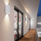 Applique LED da Esterno IP65, Lampada da Parete Moderna Up Down, 2x GU10, Alluminio per Giardino Terrazza Balcone – ES14