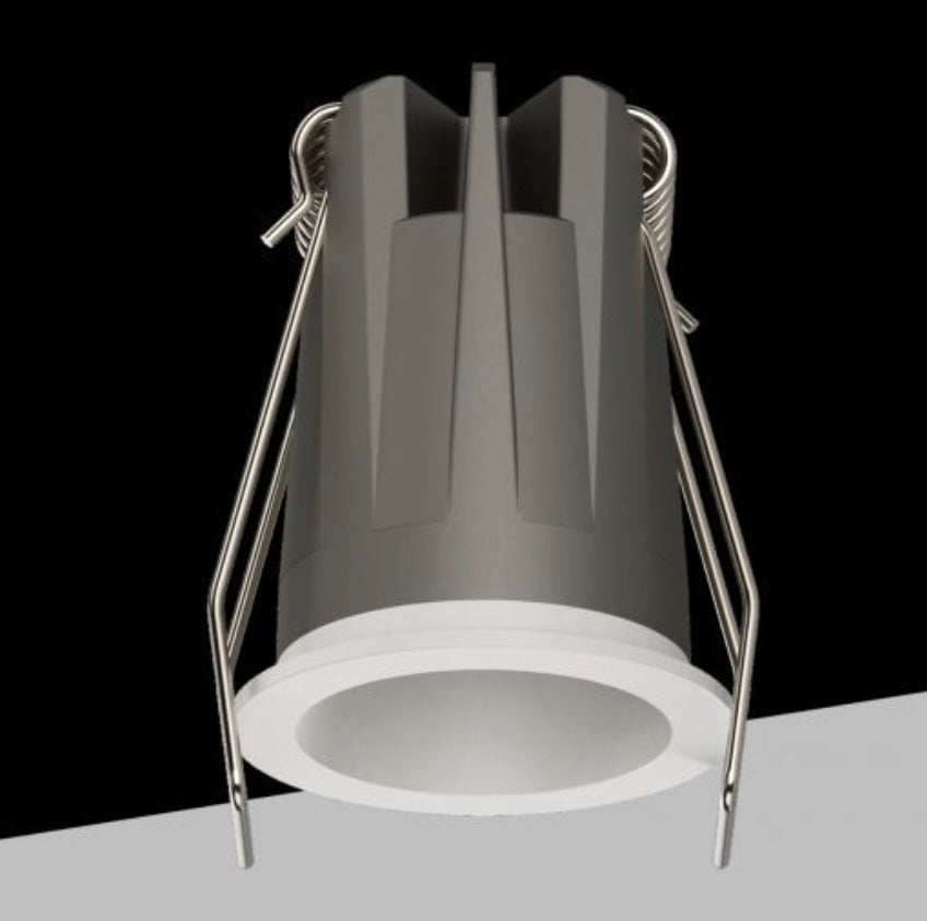 Mini Faretto LED da Incasso COB 3W CCT, Selezione Luce 2700K/4000K/6000K, CRI≥90, Fascio 26°, Foro Ø35 mm, Mini Downlight per Controsoffitti, Mobili e Vetrine, Driver EAGLERISE,TSD011-35-3C