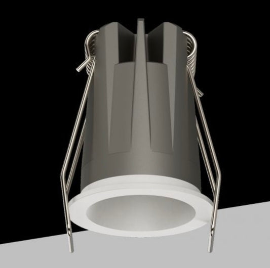 Mini Faretto LED da Incasso COB 3W CCT, Selezione Luce 2700K/4000K/6000K, CRI≥90, Fascio 26°, Foro Ø35 mm, Mini Downlight per Controsoffitti, Mobili e Vetrine, Driver EAGLERISE,TSD011-35-3C