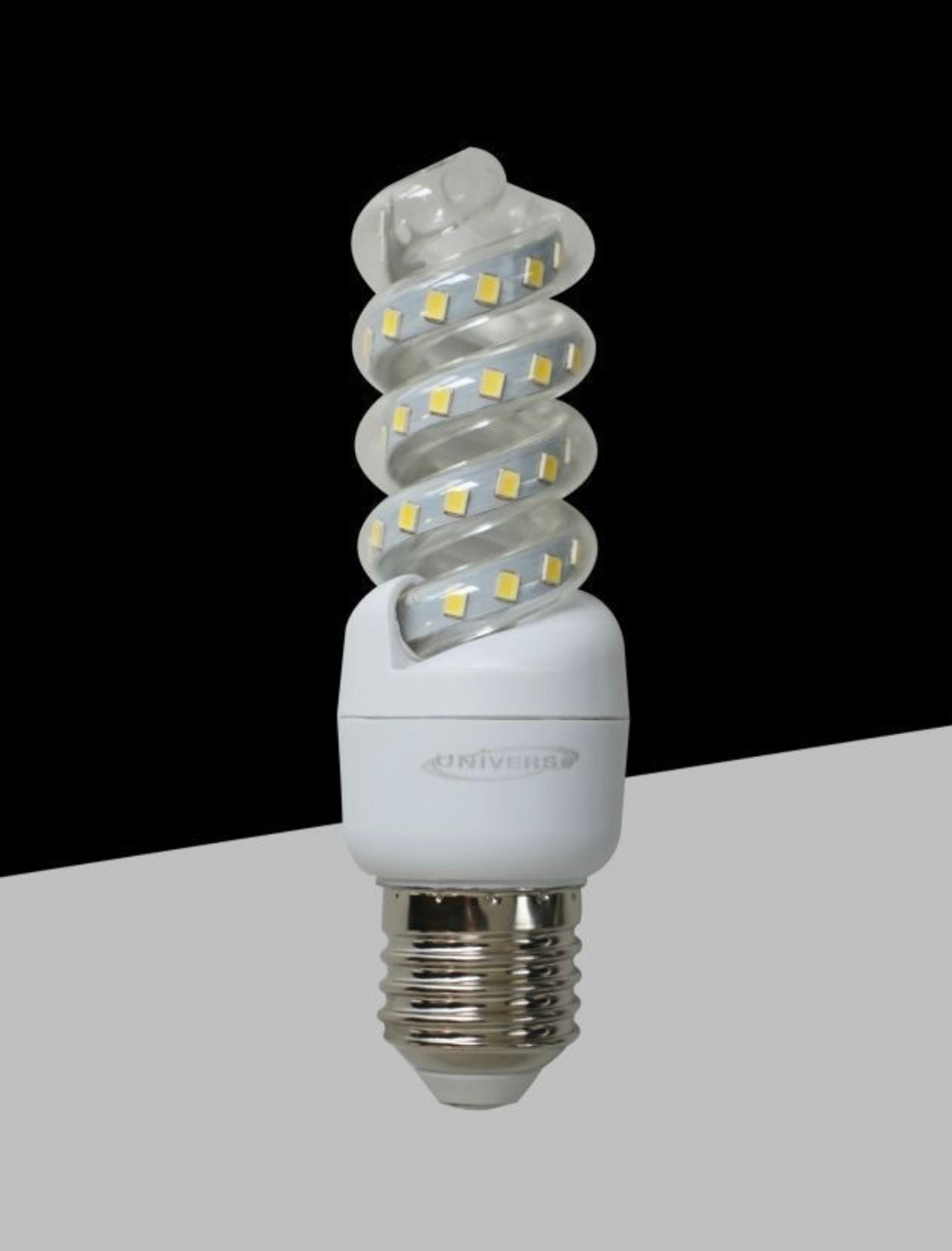 Lampadine LED E27 8W, Confezione da 10 Pezzi, 720LM, 3000K/4000K/6500K, Lampadina LED a Spirale, Luce Calda/Naturale/Fredda, CRI>80, Illuminazione 360°, Risparmio Energetico, Modello E27-S-8W