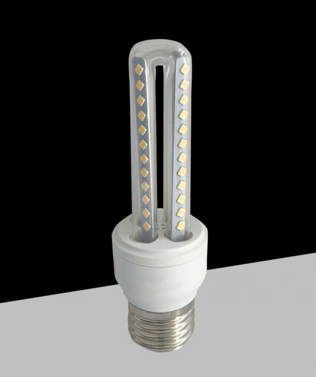 ampadine LED E27 8W, Confezione da 10 Pezzi, 720LM, 3000K/4000K/6500K, Luce Calda, Naturale e Fredda, Lampadina LED a U, CRI>80, Illuminazione 360°, Risparmio Energetico, Modello E27-U-8W