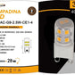 Lampadine LED G9 2.5W 280LM 10 Pezzi 220-240V SPARAC-G9-2.5W-CE1