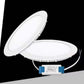 Faretto LED da Incasso Rotondo 12W 1200LM, 3 Colori Selezionabili 3000K 4000K 6500K, Pannello LED Ultrasottile Ø175mm, Foro Ø155mm, Fascio 120°, CRI≥80, 1 Pezzo, P-155A-T3C