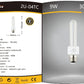 Lampadine LED E27 9W, Confezione da 6 Pezzi, 810LM, Luce Calda 3000K, Lampadina LED Tubolare, Emissione 360°, CRI>80, Basso Consumo Energetico, Non Dimmerabile, Attacco E27, Modello 2U-04TC