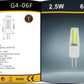 Lampadine LED G4 2.5W 220LM 12V 10 Pezzi G4-06