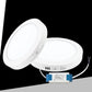 Pannello LED Rotondo da Soffitto 6W 480LM, 3 Temperature Colore Selezionabili 3000K 4000K 6500K, Plafoniera LED Ø120mm, Altezza 34mm, Fascio 120°, CRI≥80, IP20, 1 Pezzo, P-120B-T3C