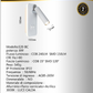 TEKHOME Applique da Parete LED 6W con Interruttore, Lampada da Comodino Orientabile, Luce 3000K-6500K Design Moderno in Alluminio, per Camera da Letto e SoggiornoE20