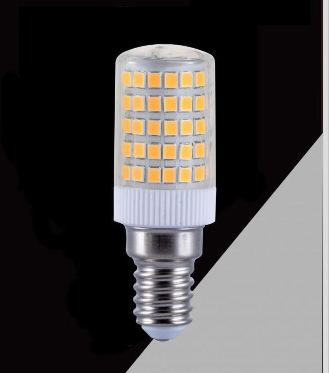 Lampadine LED E14 8W 880LM 4000K, 10 Pezzi, Luce Naturale, Formato Compatto 22.5x65mm, 220-240V, SPARAC-E14-8W-CE1-4