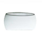 TEKHONE Applique da Parete in Gesso Bianca Design Moderno Luce Up & Down per Interni con Attacco R7S – GS-E08