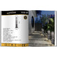 Lampada da giardino IP65 12W per esterno, bollard light in alluminio+vetro, 600lm, 3000K/4000K/6500K – Serie ES28