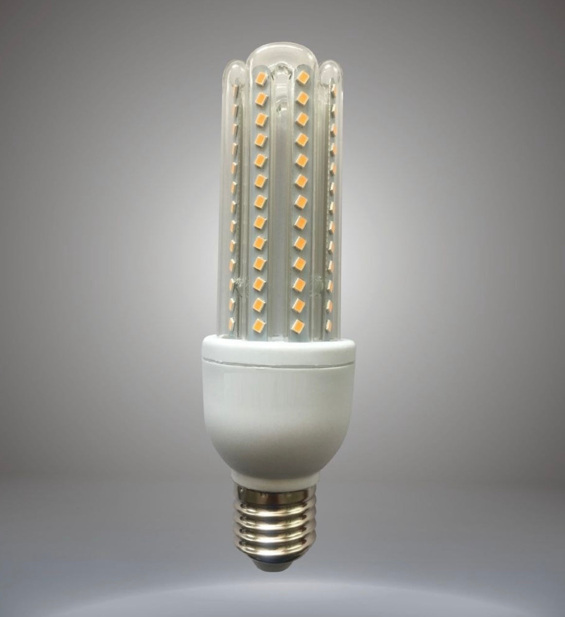 Lampadine LED E27 18W, Confezione da 10 Pezzi, 1800LM, 3000K Luce Calda, Lampadina LED a U, Fascio Luminoso 360°, CRI>80, Basso Consumo Energetico, Non Dimmerabile, Modello E27-U-18W-C