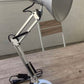 Lampada da Scrivania Orientabile E27 in Metallo – Lampada da Tavolo Moderna con Braccio Regolabile, Base Stabile, per Studio, Ufficio, Cameretta D11
