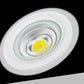 Faretto LED da Incasso Rotondo 12W 1070LM, 3 Temperature Colore Selezionabili 3000K 4000K 6500K, Tecnologia COB, Ø160mm, Foro Ø125mm, Fascio 120°, CRI≥80, IP20, 1 Pezzo, COB-125-3C