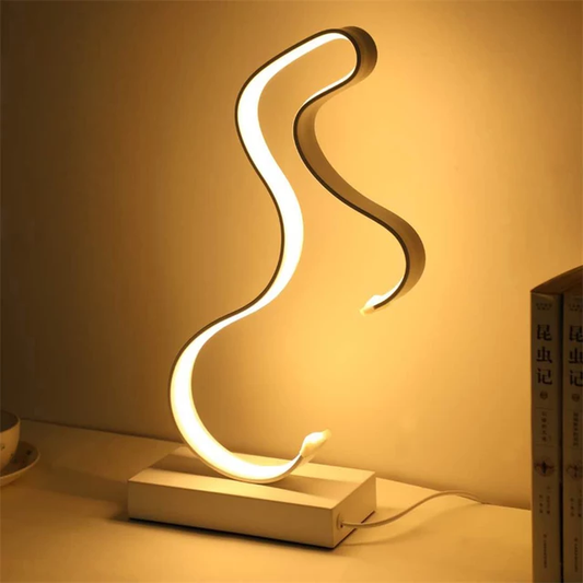 LAMPADA DA TAVOLO MODERNA MODELLO NASTRO