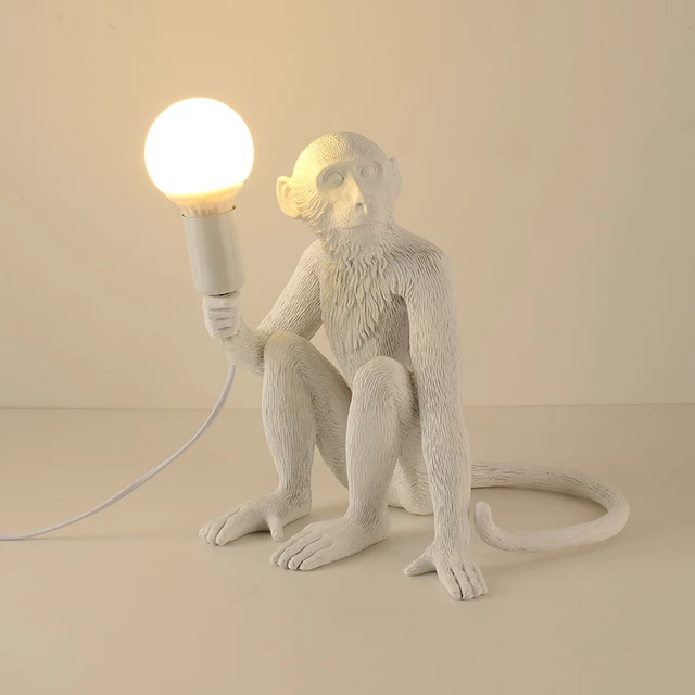 LAMPADA DA TAVOLO MODERNA MODELLO SCIMMIA