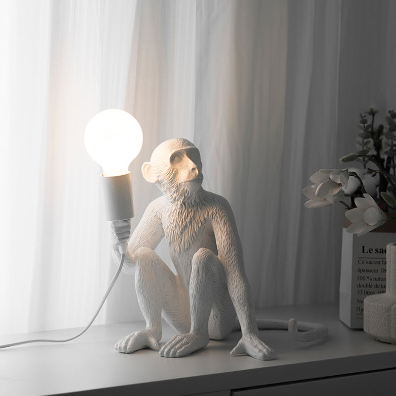 LAMPADA DA TAVOLO MODERNA MODELLO SCIMMIA