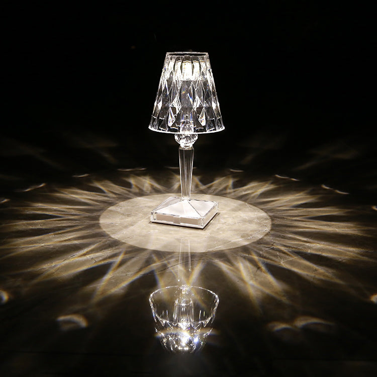 LAMPADA DA TAVOLO MODERNA DIAMANTE TOUCH