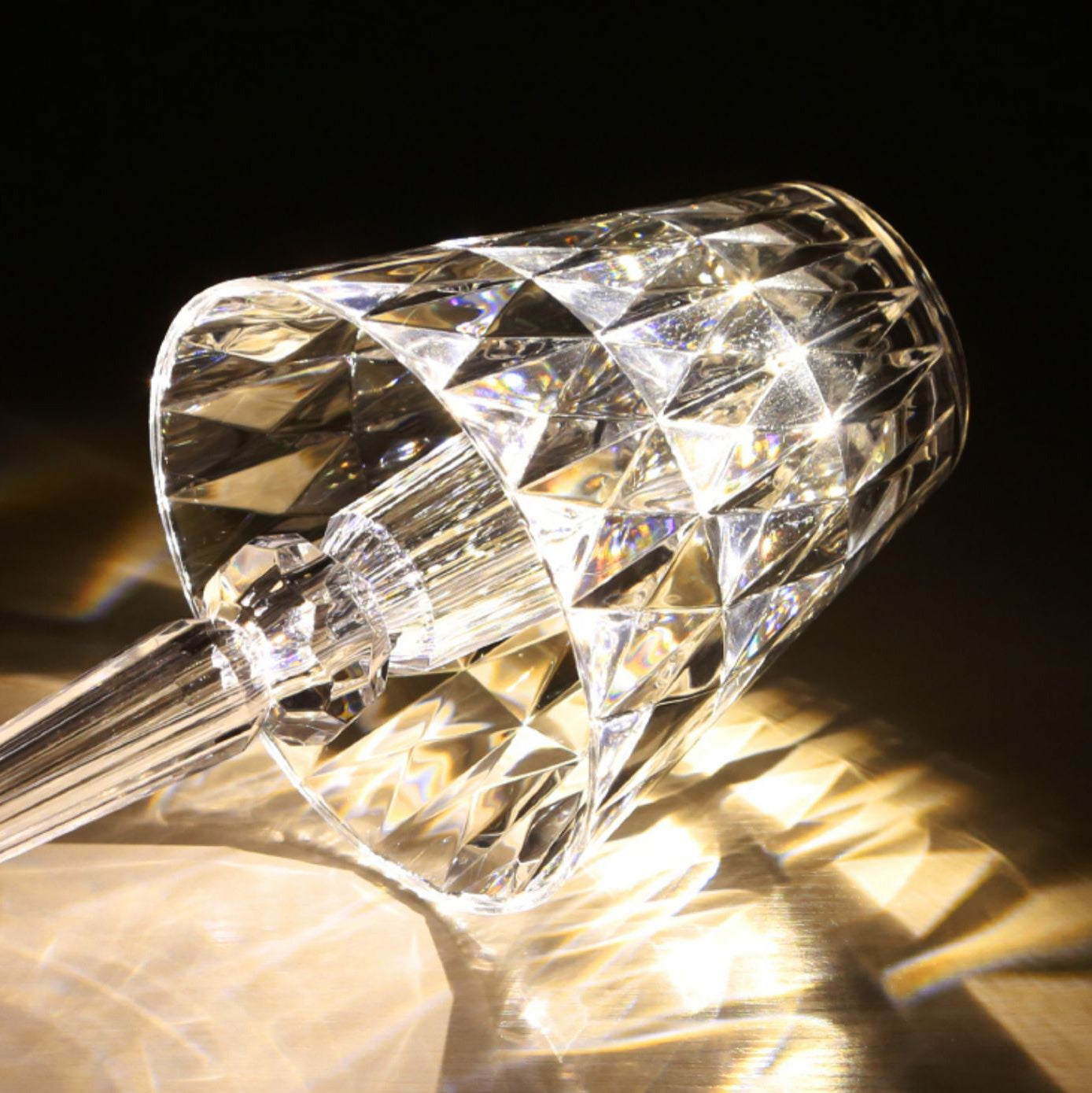 LAMPADA DA TAVOLO MODERNA DIAMANTE TOUCH